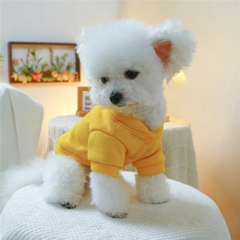 Cute Puppy Winter Warmth Hooded Coat