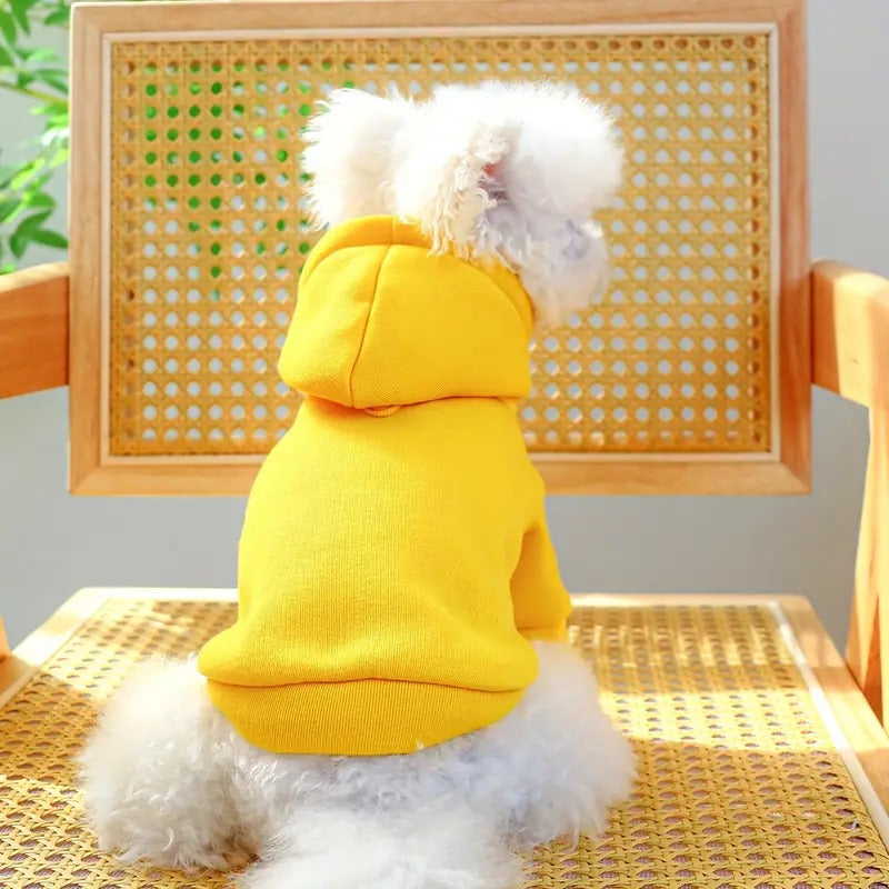 Cute Puppy Winter Warmth Hooded Coat