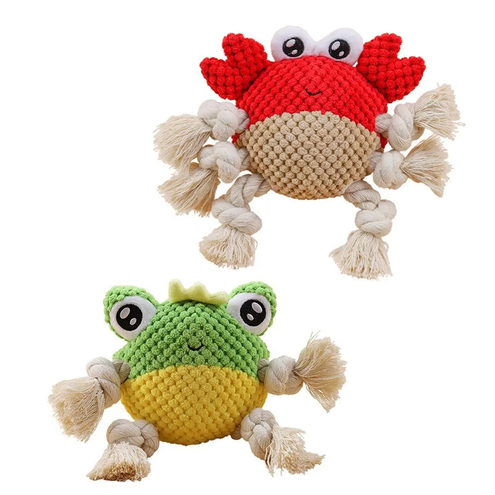 Crab Plush Voice Toy For Puppy